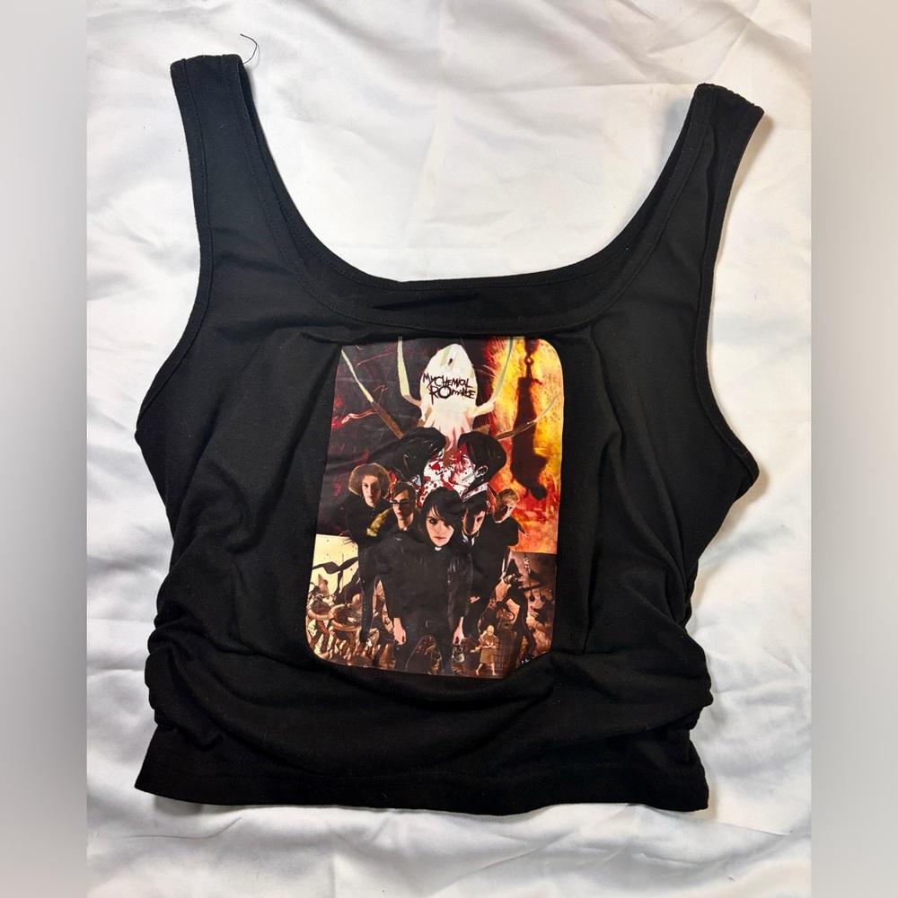 My Chemical Romance Cropped Tank